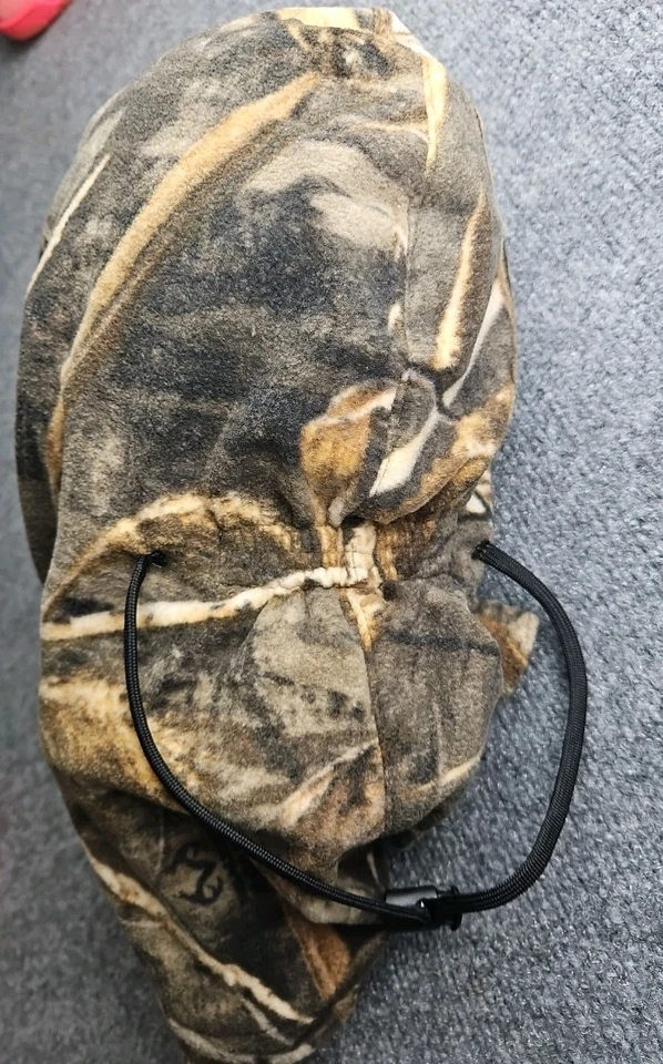 Drake Waterfowl Unisex FaceMask  Warm Fleece Midweight Camo Outdoor Hunting 1169 - Image 4 of 4