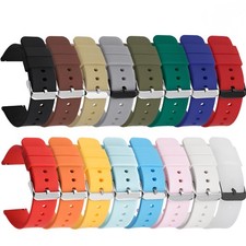 Silikon Uhrenarmband Quick Release 14 16 18 20 22 24 mm Sport Ersatzband Unisex