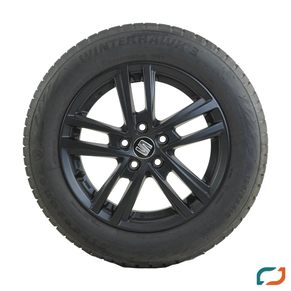 Original Seat Ibiza 6F Winterräder Winterreifen 15 Zoll SE025515 185/65 R15 88T - Bild 4 von 4