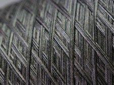 B01 (100€/kg) 250g REINE SEIDE / PURE SILK MULTIGREY METALLIC (7,5) Lace Stick