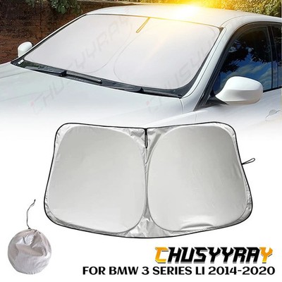 Heat Blocking Sun Shade for BMW 3 Series LI 2014-2020 - Quick Setup