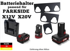 Akku Wandhalterung passend für Parkside 12V X-Team / Akkuhalter Wandhalter