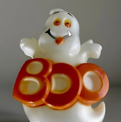 Halloween Blow Mold Light Ghost Boo Candle Z5 Decor
