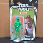 Star Wars Black Series Greedo 6" Figure Lucasfilm 50th Anniversary Kenner Card