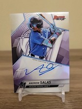 Andrew Salas - 2025 Bowman's Best On Card Auto #B25-AS Marlins