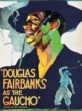 Old Movie Photo The Gaucho Poster Douglas Fairbanks Sr 1927