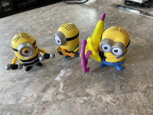 Collectible Universal Studios Minions Toy Figures Mc Donald’s Happy Meal
