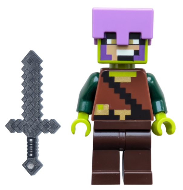 LEGO Minecraft Minifigur - min257 - Dschungelranger - aus 21282 L0002246