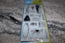 Inkadinkado "Wedding" Poly Stamp se of 15 New