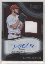 2021 Panini Select Signature Materials 70/99 Dakota Hudson #SM-DH Auto b9e