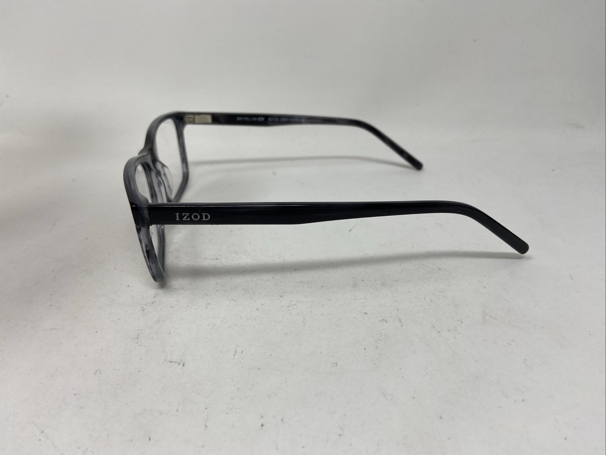 IZOD EYEWEAR IZ2103 GREY HORN 54-16-145 FLEX HINGE eyeglasses !C40