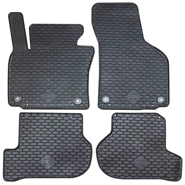 Matten Golf 6 IN Gummi 2008>2012 Set Teppiche Auto Auf Messen Anti-Rutsch FüR-image