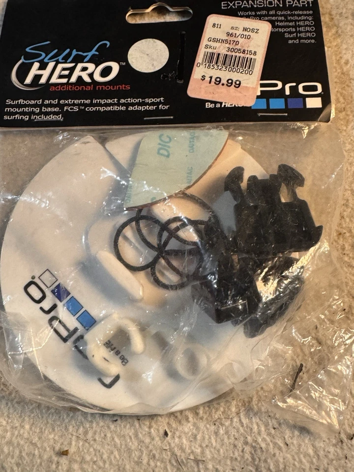 GoPro Surf Hero Expansion Part Surfboard Extreme Impact Sport Mount Brand New!! - Image 4 of 4