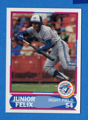 Junior Felix 1990 Score Young Superstars Blue Jays #9