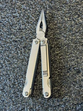 Leatherman SideClip Stainless Multi Tool W/Pocket Clip Excellent Condition Side