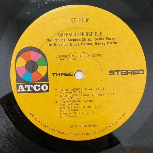 Buffalo Springfield - S/T Self-Titled LP - Atco SD 2-806 - OG 1973 - Picture 5 of 10
