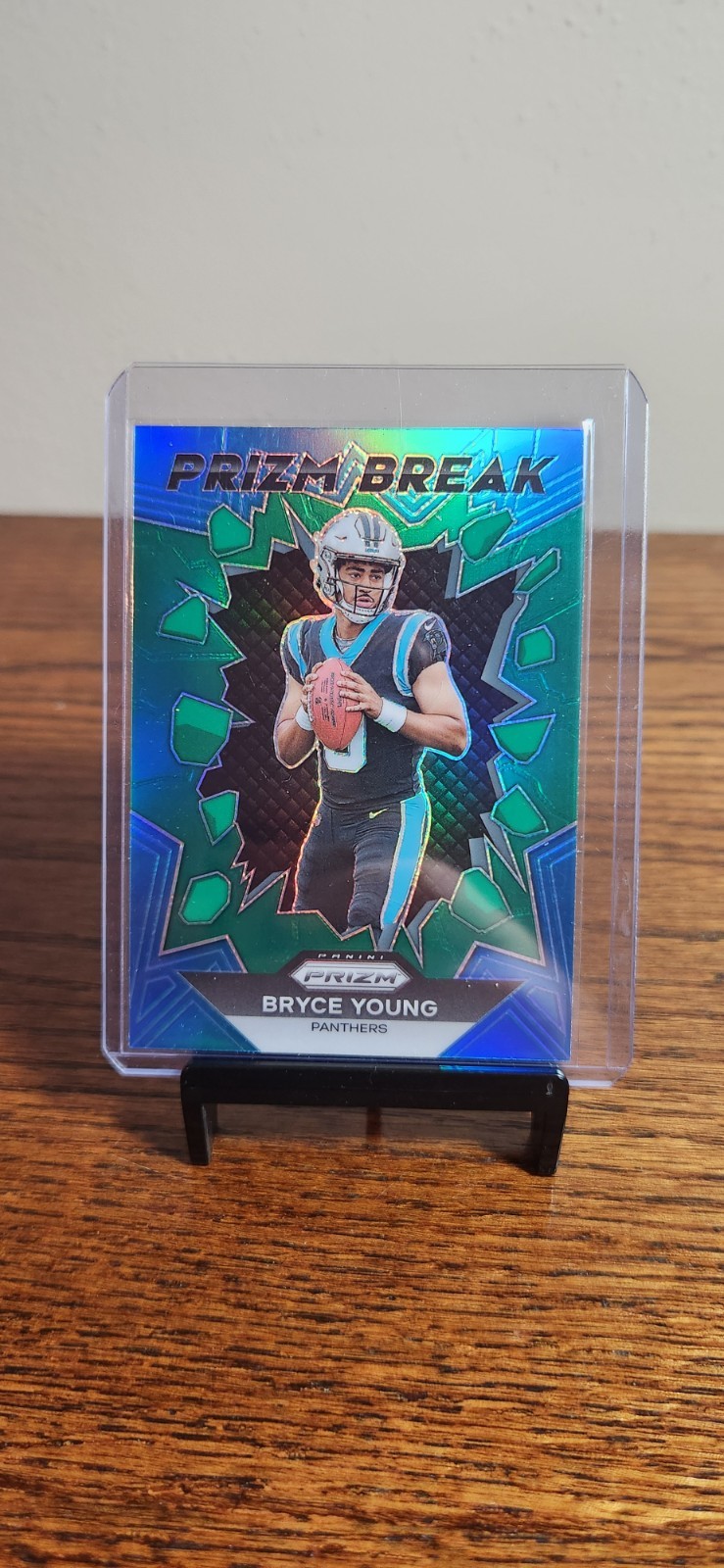 2023 Panini Prizm Bryce Young Prizm Break Refractor Panthers PB-3