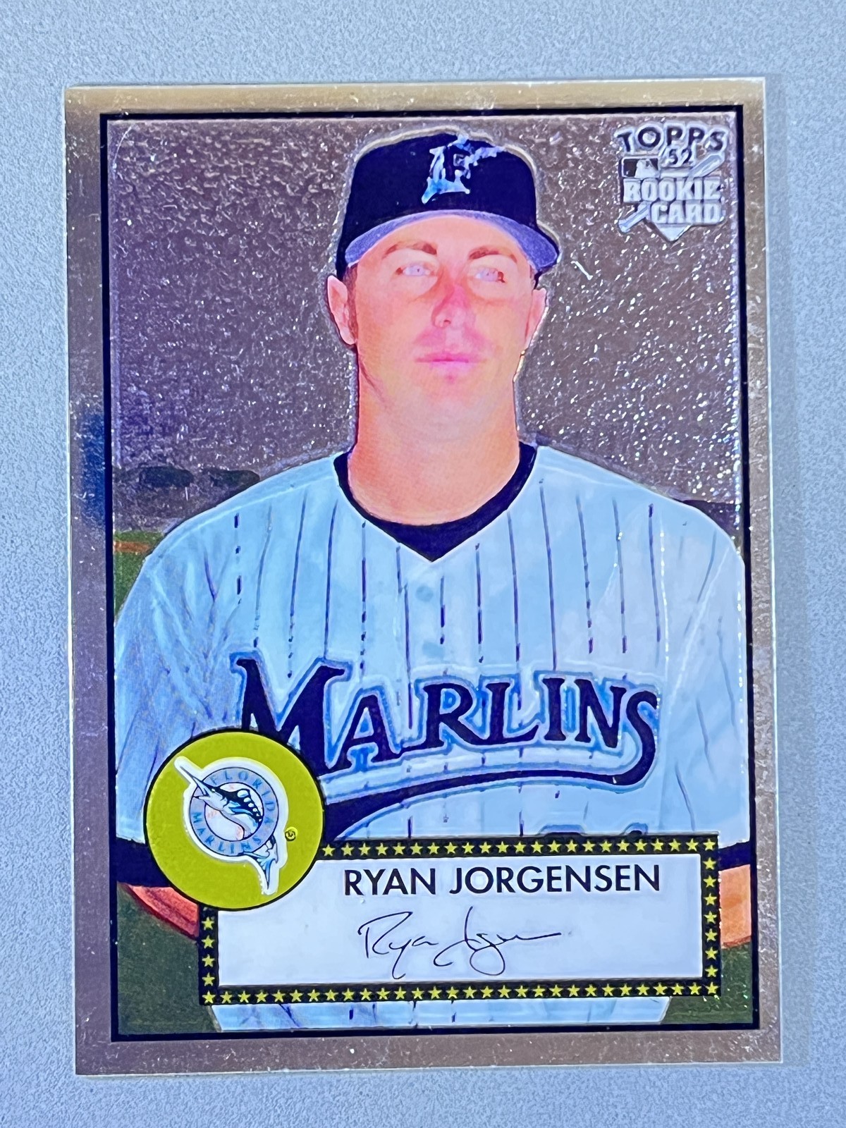 2006 Topps 52 RYAN JORGENSEN #TCRC66 Marlins RC #/1952