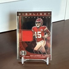 Panini 2025 Icon Collection Highlight Materials Mahomes HM-5 Chiefs NFL Card