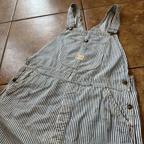 PayDay Overalls Hickory Stripe Vintage Union Made Sanforized Work 50s Pay Day