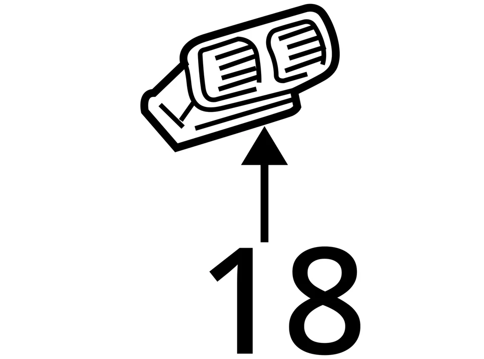 Toyota 4Runner Limited 2003-2009 consola central ventilaciones traseras 58860-35010 OEM negro Foto 4 de 4