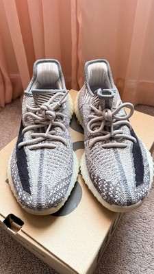 adidas Yeezy Boost 350 V2 Zyon Low Top Primeknit Lace Up Gray Black Men adidas Mens Yeezy Boost 350 V2 Zyon Fz1267 Size - 4 : Amazon  main image 3
