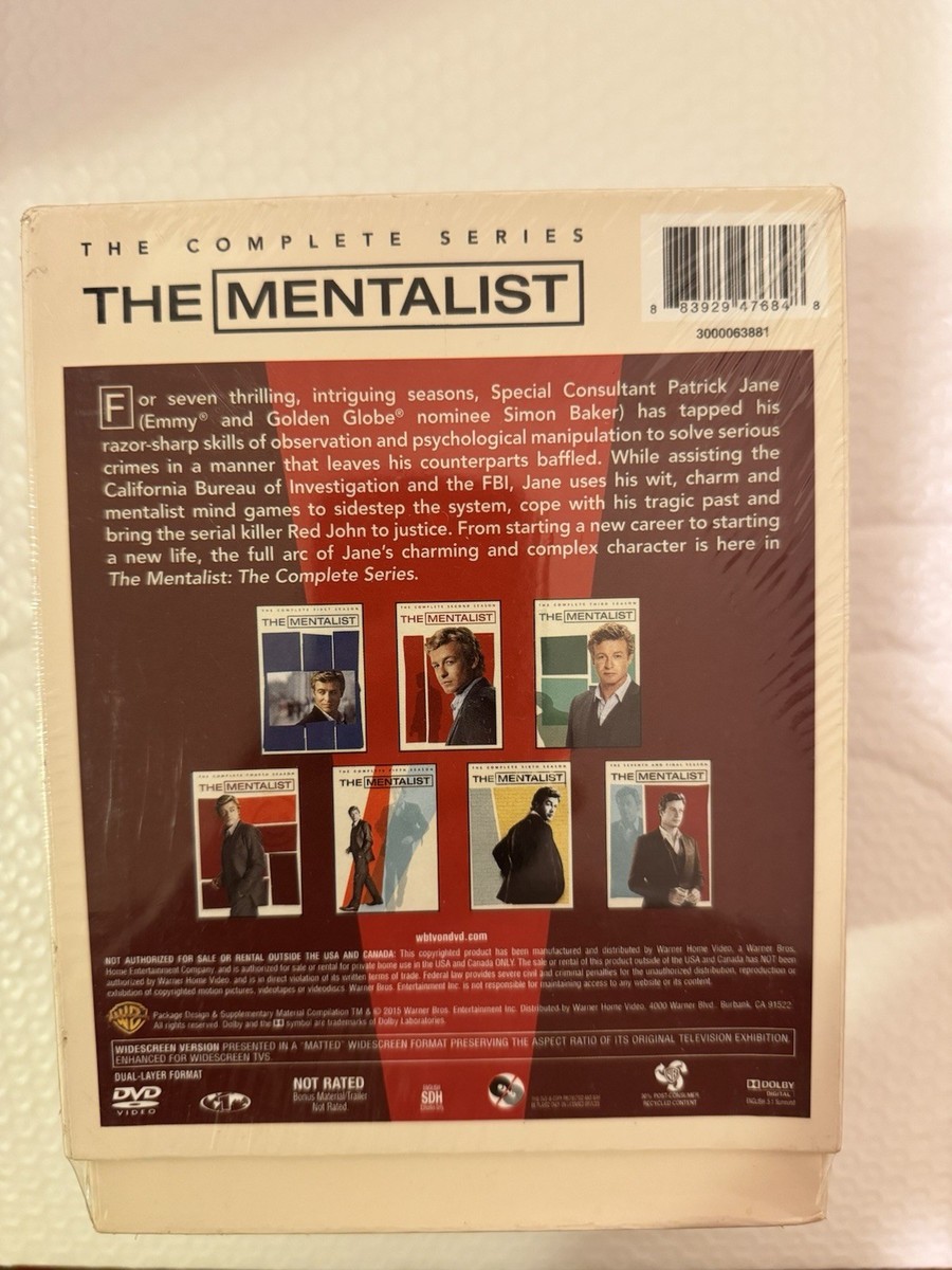 THE MENTALIST COMPLETE DVD BOX〈メンタリスト全巻〉 Amazon