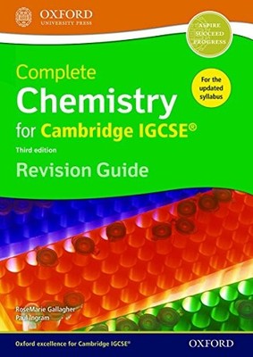 Complete Chemistry for Cambridge IGCSE  Revision Guide, Gallagher, RoseMarie & I