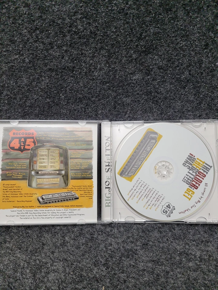 Big Joe Shelton CD The Older I Get The Better I Was блюз рок альбом 2010 музыка - Изображение 3 из 4