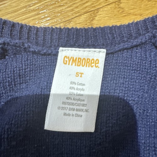 Gymboree Girls Size 5t Cotton Navy Blue Cardigan Sweater | eBay