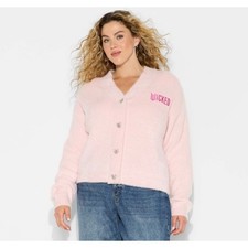 Wicked x Katie Kime Women's Cardigan - Light Pink 2x - Sold Out