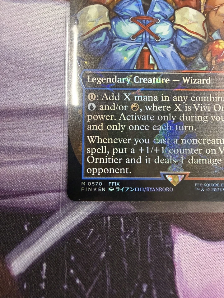 Vivi Ornitier (Borderless) (Chocobo Track Foil) - FINAL FANTASY (FIN) - Image 3 of 4