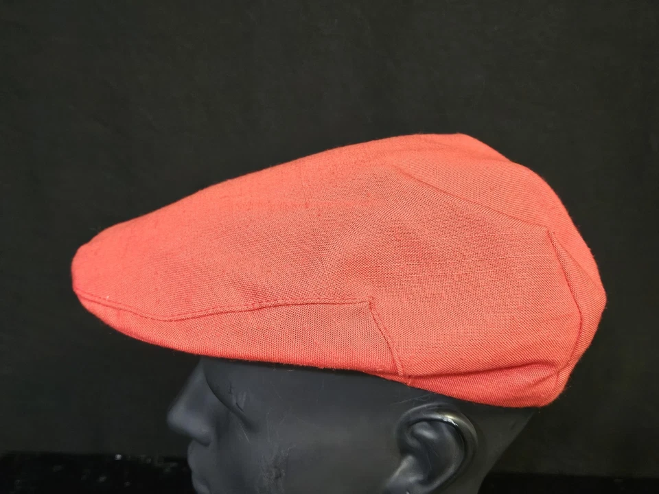 De Colección Años 90 Stetson Adam Rojo Gorra Plana Botón Para Hombre EE. UU. Informal Sombreros Azul 7 1/8 Foto 2 de 4