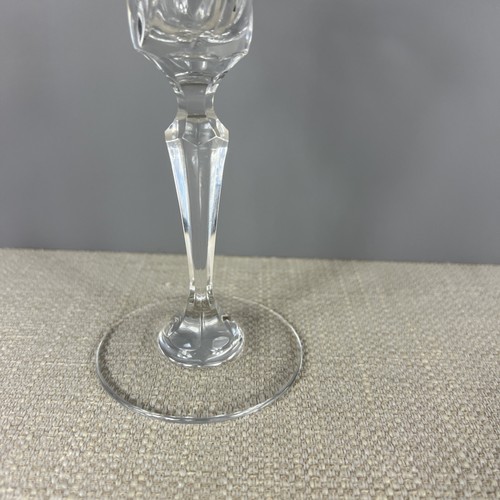 Rogaska Crystal Hand Crafted Candle Holder Tulip Shape 6 1/4" Tall 3" Bottom - Picture 3 of 9