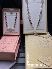 Ultra Rare Unicorn Bella's luxe Necklace and Bracelet Silver Plating