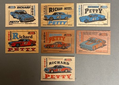 RARE! 1995 Richard Petty 7 & 7 Real Wood Limited Edition 7 Card Set