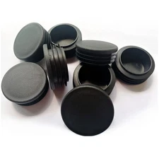 2 Inch (50mm) Round Plastic Plugs, Tubing End Cap, Insert End Caps for Round ...