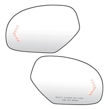 Left Driver Right Passenger Side Mirror Glass Replacement for 07-14 Chevy