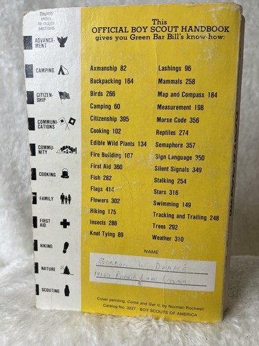 The Official Boy Scout Handbook William Hillcourt Norman Rockwell Paperback 1979 - Picture 2 of 5
