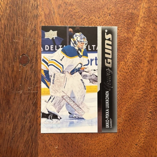 Ukko-Pekka Luukkonen 2021-22 Upper Deck Series 1 Young Guns #202 RC - Sabres