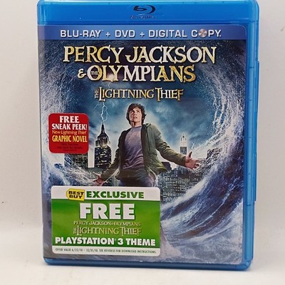 Percy Jackson  the Olympians: The Lightning Thief Blu Ray DVD 2-Disc