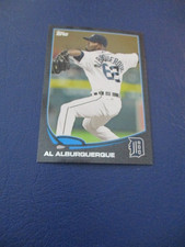 2013 Topps Update Black /62 Al Alburquerque  #US232 Tigers