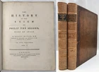 1777 Watson REIGN OF PHILIP THE SECOND 2 Vols First Edition History King Spain
