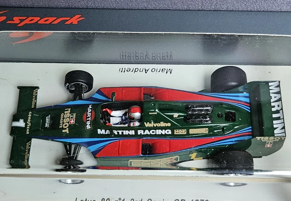 SPARK LOTUS 80 NO. 1  3rd IN THE SPANISH GRAND PRIX OF 1979 1/43 SCALE MIB - Image 4 of 4
