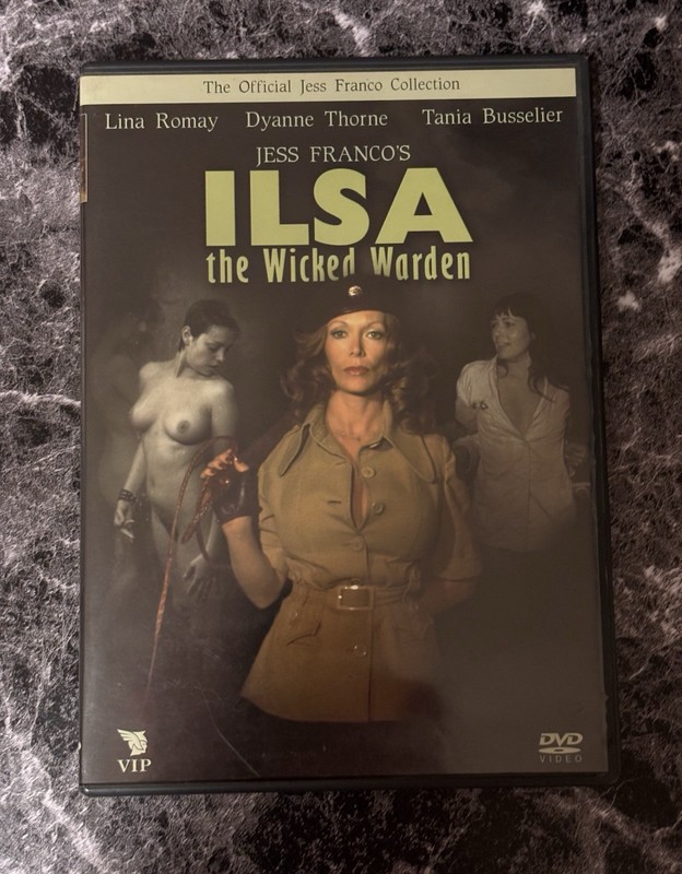 Ilsa The Wicked Warden, DVD, Dyanne Thorne, Jess Franco, UNCUT, OOP, VIP Films