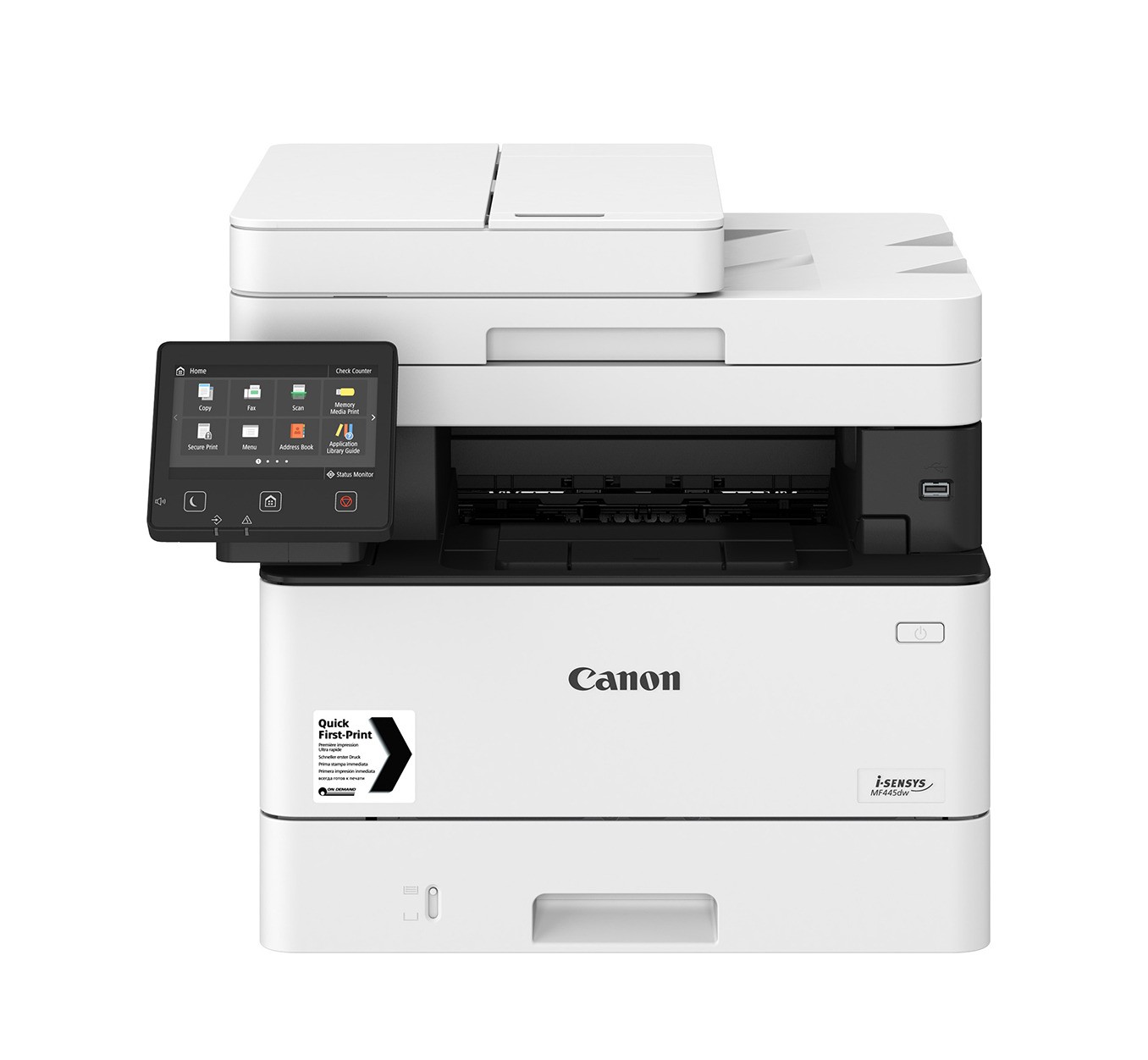 Canon i‑SENSYS MF445dw MFP noir et blanc A4 LAN USB 40 640 pages imprimées