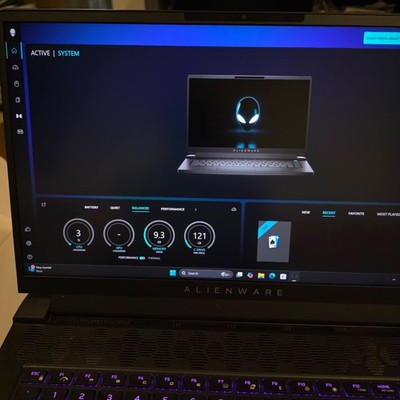 Alienware M15 R7 240Hz 1440P Ryzen 9 6900HX 32GB 1TB RTX 3080Ti 150W 16G DDR6