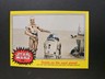 Topps 1977 Star Wars Series 3 Yellow #143 Droids On the Sand