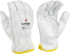 Radians RWG58XL Hand and Arm Protection/Kamori Leather Gloves Size XL 1EA
