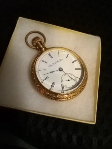 Antique Pocket Watch Elgin 18s 15 J